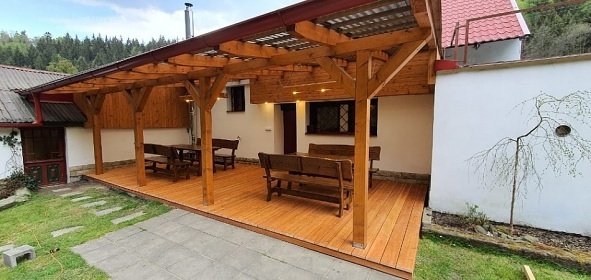 Chalupa s baz�nem - Hrub� Jesen�k - Rudn� vrch