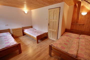 Chalupa Pleče - Jindřichov, Jeseníky