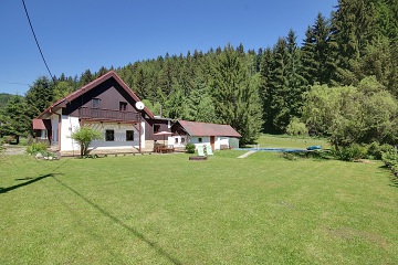 Chalupa s baz�nem - Hrub� Jesen�k - Rudn� vrch