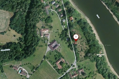 Chata na b�ehu Orlick� p�ehrady - T�n nad Vltavou