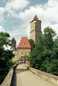 Chata na b�ehu Orlick� p�ehrady - T�n nad Vltavou