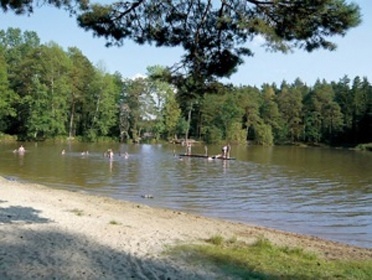 Chata na b�ehu Orlick� p�ehrady - T�n nad Vltavou