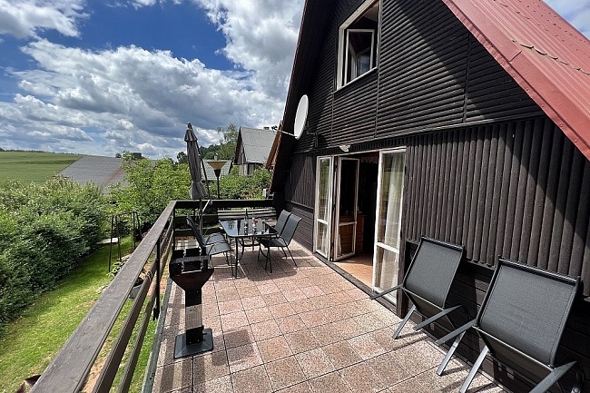 Chata s terasou - Trutnovsko - Mlad� Buky