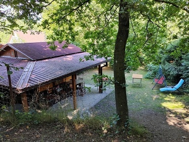 Chata přehrada Vranov - osada Chmelnice - Cornštejn