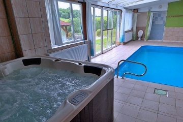 Wellness chalupa a vnitn bazn - esk Krumlov