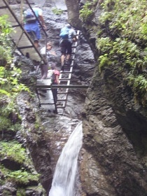 Chata s baz�nem - Slovensk� r�j - Sokol� dolina