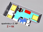 Pronájem apartmány Maruška - Kůsov - Zadov