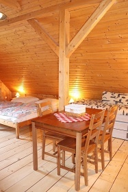 Rouben� chalupa s baz�nem Krkono�e - �ern� hora