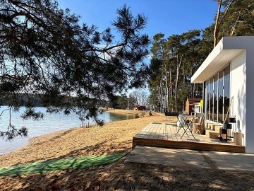 Chata u jezera a cyklostezky - Brand�s nad Labem