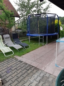 Privát s bazénem - chata Vojslavice - Žebrák
