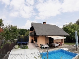 Privát s bazénem - chata Vojslavice - Žebrák