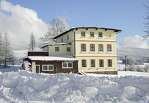 Penzion s výhledem na panoráma Orlických hor