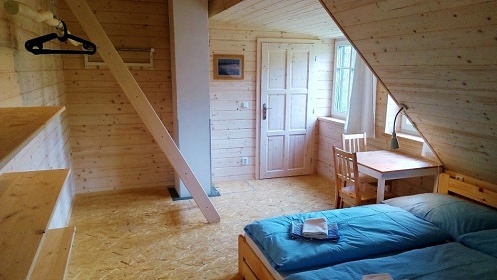 Roubenka Krkonoše - koupací sud - Jánský vrch