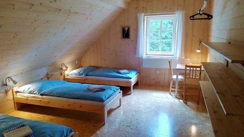 Roubenka Krkonoše - koupací sud - Jánský vrch