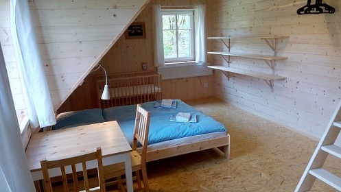 Roubenka Krkonoše - koupací sud - Jánský vrch