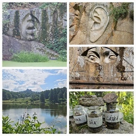 Wellness chalupa a bazn - hrad Lipnice nad Szavou