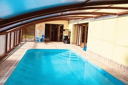 Wellness chalupa a bazn - hrad Lipnice nad Szavou