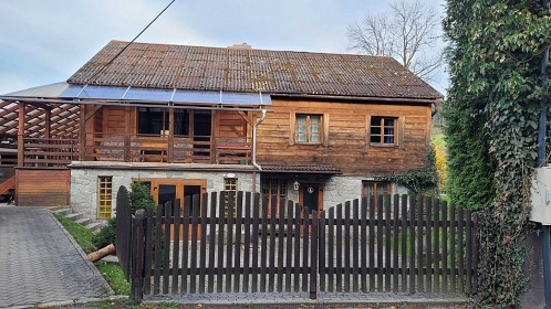 Chalupa bazén a sauna - říčka Bělá - Jeseník