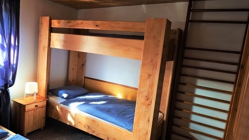 Chalupa bazén a sauna - říčka Bělá - Jeseník