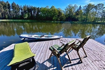 Chata u S�korsk�ho rybn�ka - CHKO Blansk� les