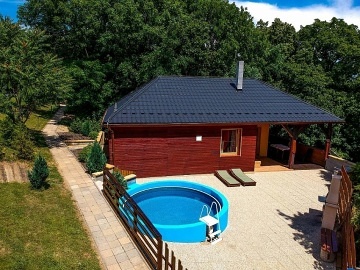 Chata s bazénem - Bílé Karpaty - Velké Pavlovice