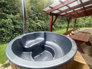 Wellness srub Dolce - ern hora - Krkonoe