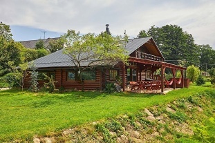 Wellness srub Dolce - ern hora - Krkonoe