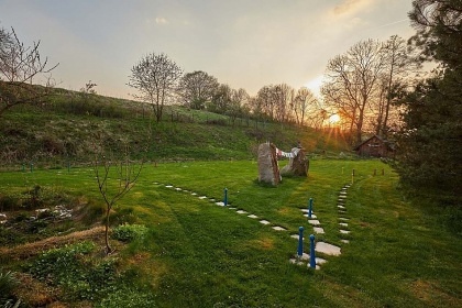 Wellness srub Dolce - ern hora - Krkonoe