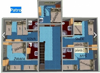 Chalupa u Jizerky - Krkonoe - Aldrov - Mseky