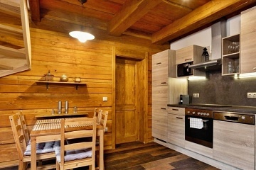Roubenky sauna a jezírko - Králický Sněžník