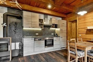 Roubenky sauna a jezírko - Králický Sněžník
