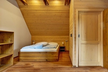 Roubenky sauna a jezírko - Králický Sněžník