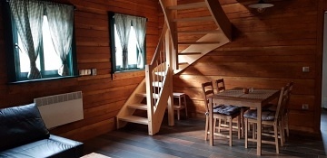 Roubenky sauna a jezírko - Králický Sněžník