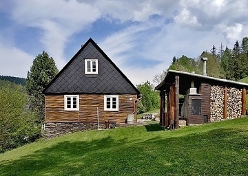 Chata s bazénem - Opavice - Holčovice - Jeseníky