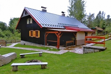 Chalupa u lesa - Lipensk jezero - Vltava - umava