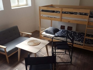 Chata u Slapsk� p�ehrady - z�mek Konopi�t�