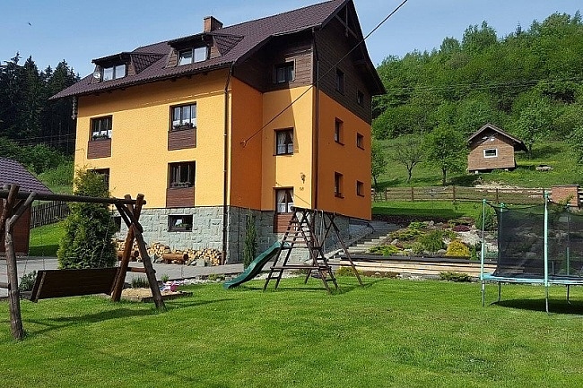 Rodinná chalupa s bazénem - Těšínské Beskydy