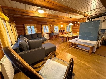 Chalupa U Tichých - Rudník - bazén a sauna
