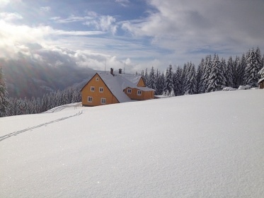 Chalupa Krkonoe - Portky - Hern krajina Pecka