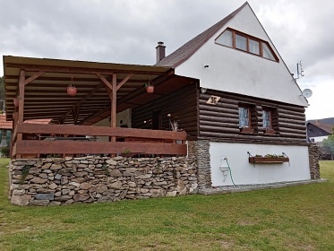 Chalupa Lazny - Strašín - bazén a sauna - Šumava