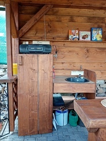 Chalupa umava - bazn a sauna - Kapersk Hory