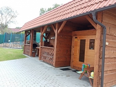 Chalupa Lazny - Strašín - bazén a sauna - Šumava
