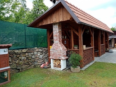 Chalupa Lazny - Strašín - bazén a sauna - Šumava