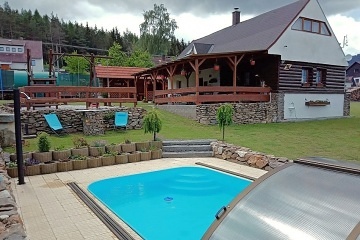 Chalupa baz�n a sauna - Ka�persk� Hory - Su�ice