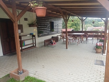 Chalupa Lazny - Strašín - bazén a sauna - Šumava