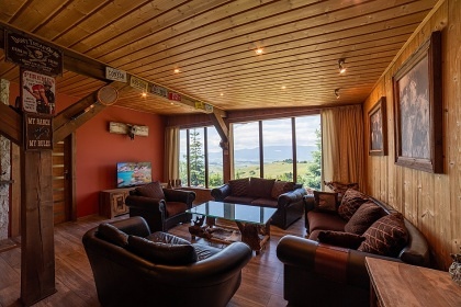 Chata bazn, sauna a vivka na samot - Zborie