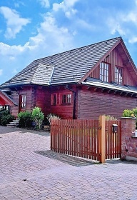 Rouben chalupa - bazn a sauna - elezn hory