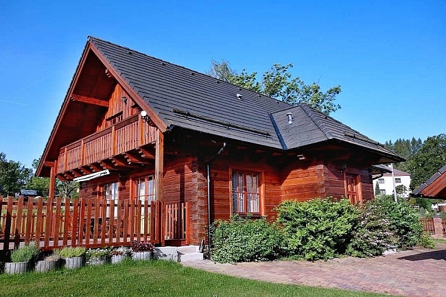 Rouben chalupa - bazn a sauna - elezn hory