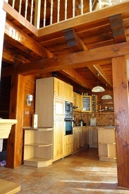 Rouben chalupa - bazn a sauna - elezn hory