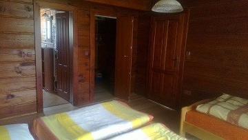 Rouben chalupa - bazn a sauna - elezn hory